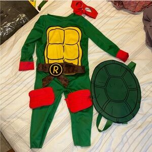Red Ninja Turtle Raphael costume kids